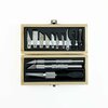 Excel Blades Professional Set, Knife Craft Set Wood Working Set, Wooden Box, 6pk 44290